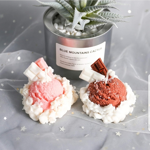 Half Chocolate Shape Soap Silicone Mold, wax mold, chocolate Fondant Mold - Picture 4 of 5